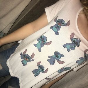 Disney’s Stitch from Lilo and Stitch print tee